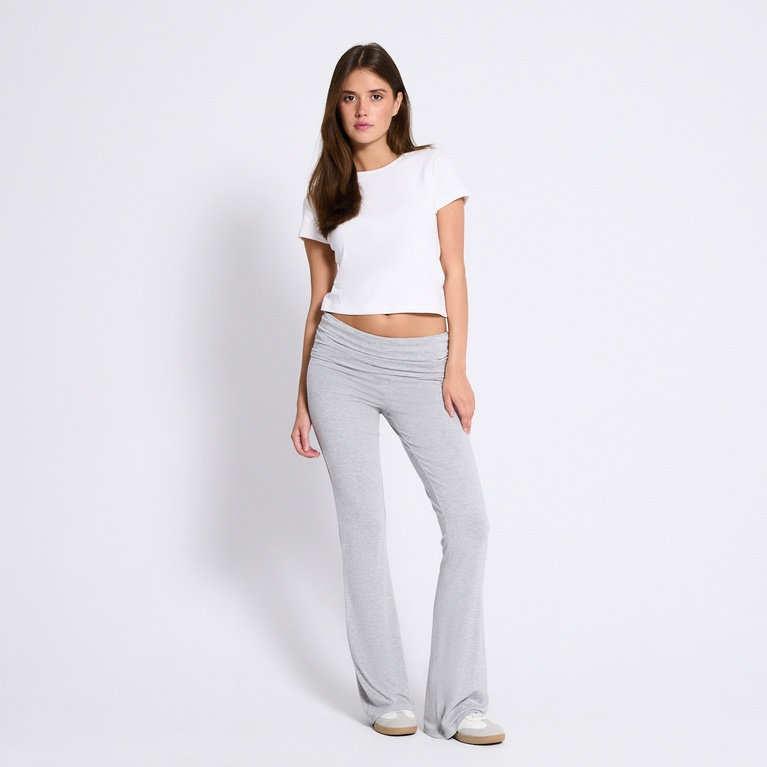 Folded yoga pants "Noelle"